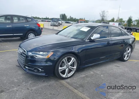 2013 Audi S6 4.0T Prestige from USA, damaged, VIN WAUJ2BFCXDN089139